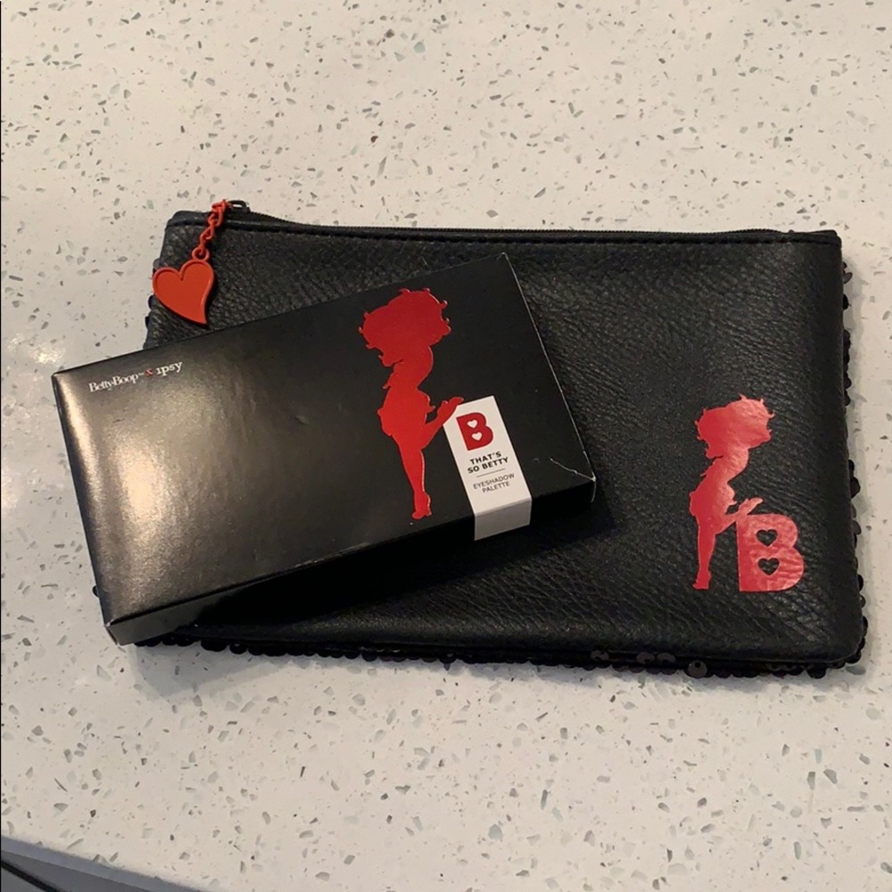 Betty Boop Ipsy Bag and Eye Shadow Palette